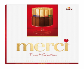MERCI saldainiai dėžutėje 250g