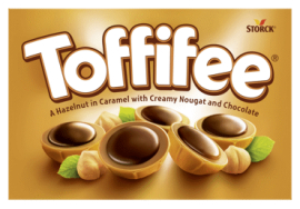 TOFFIFEE saldainiai dėžutėje 125 g 