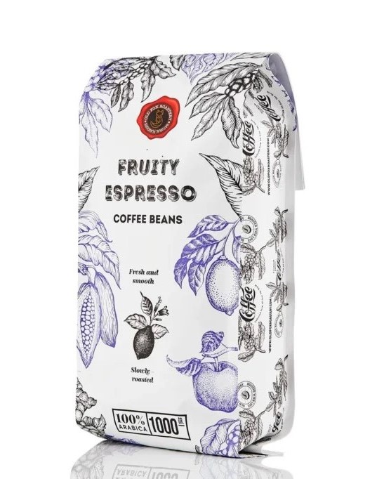 Fruity Espresso 100% Arabica kavos pupelės 1kg