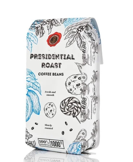 Presidential Roast kavos pupelės 1kg