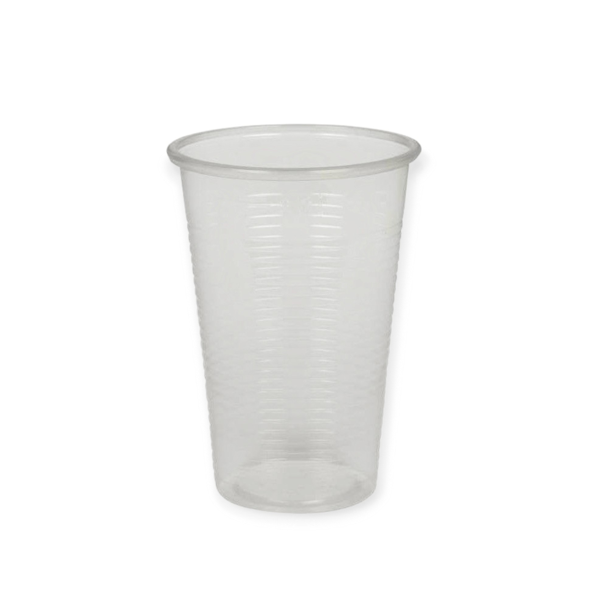 Vienkartiniai plastikiniai puodeliai 200 ml (100vnt)