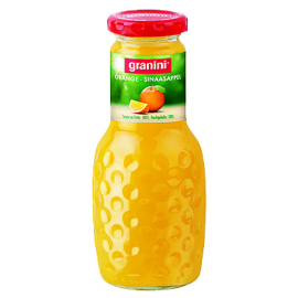 GRANINI apelsinų sultys 250ml 