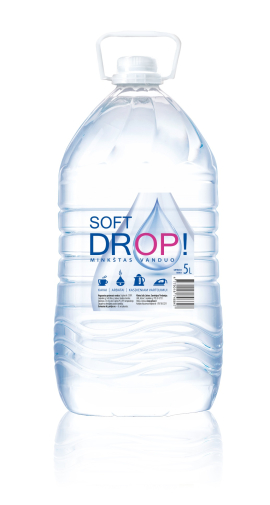 SOFT DROP! Minkštas vanduo 5l