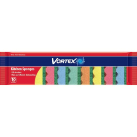 VORTEX 3D virtuvinės kempinėlės 10 vnt 