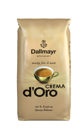 Dallmayr Crema D'Oro, kavos pupelės, 1kg