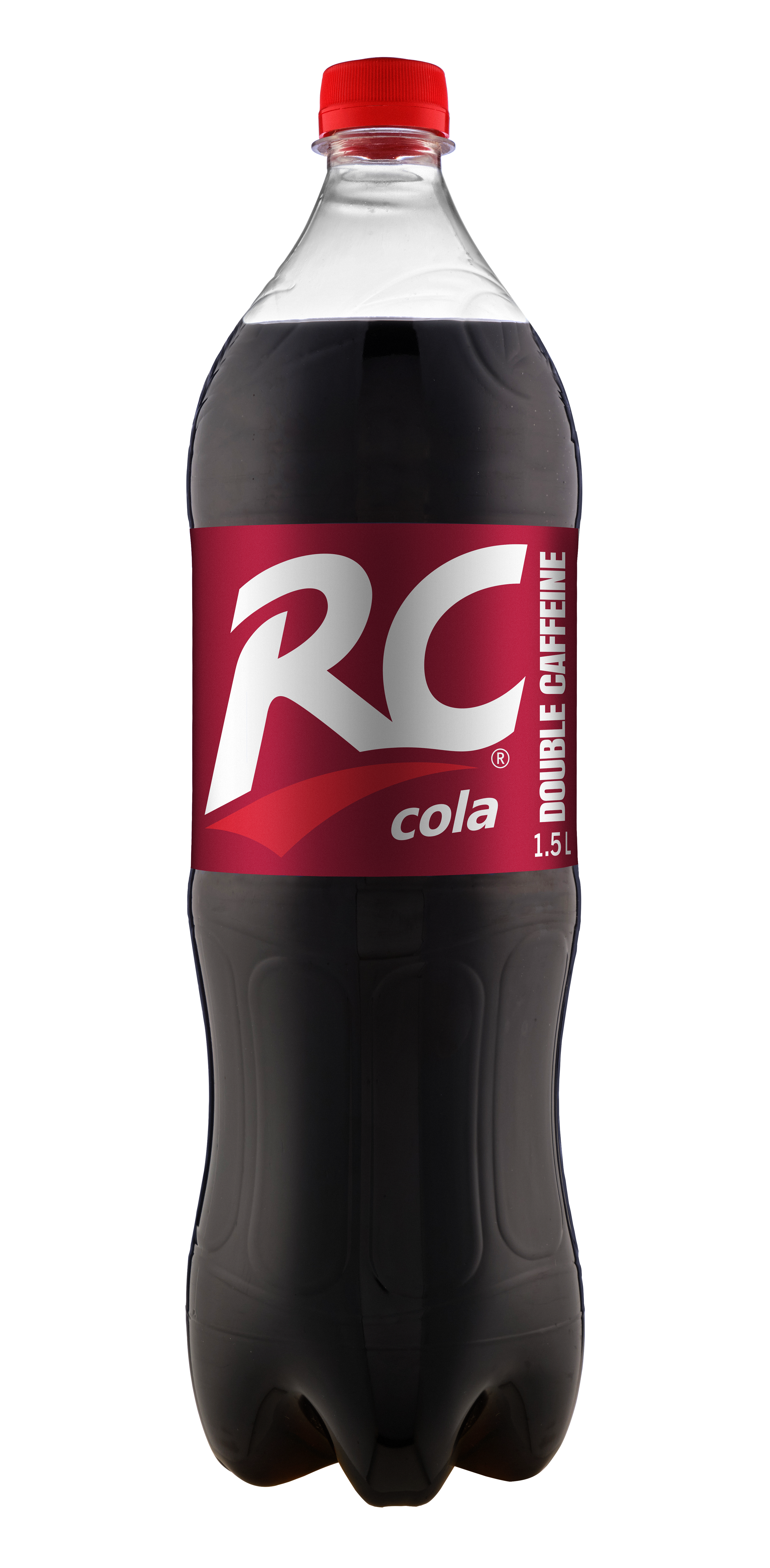 Gazuotas gaivusis gėrimas RC Cola Double Caffeine, 1,5 L