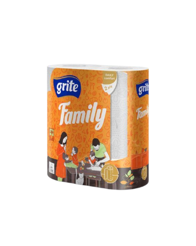 GRITE Family popieriniai rankšluoščiai 2 rit 