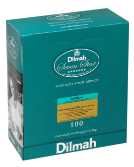 DILMAH juodoji Ceilono arbata „Premium“, 100 pakelių, 200 g 